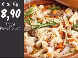 Diper Trippa bianca pulita offerta