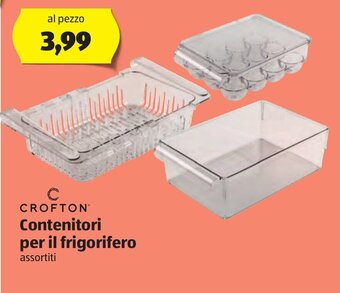 ALDI Crofton Contenitori per il frigorifero offerta