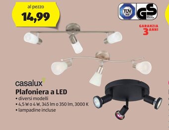 ALDI Casalux Plafoniera a LED offerta