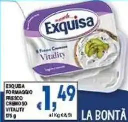 DEM Exquisa formaggio fresco cremoso vitality offerta