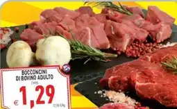 Pim Supermercati Bocconcini di bovino adulto offerta