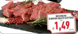Pim Supermercati Bocconcini di bovino adulto scottona offerta