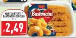 Pim Supermercati Martini storti/ bastoncini di pollo offerta