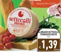 Pim Supermercati Alibrandi Settecolli Formaggio Misto offerta