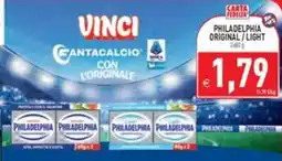 Pim Supermercati Philadelphia original/light offerta