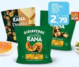 SpesaPiù Supermercati Rana Gioiaverde/ Duetto offerta