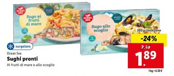 Lidl Ocean Sea Sughi pronti 300g offerta