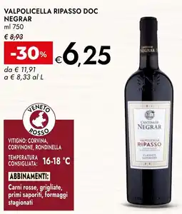 Bennet Valpolicella Ripasso DOC Negrar offerta