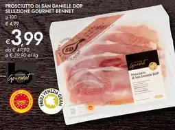 Bennet Prosciutto di San Daniele DOP Selezione Gourmet Bennet offerta