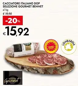 Bennet Cacciatore italiano DOP selezione gourmet Bennet offerta