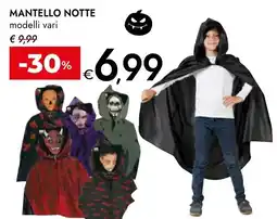 Bennet Mantello notte offerta