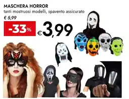 Bennet Maschera horror offerta