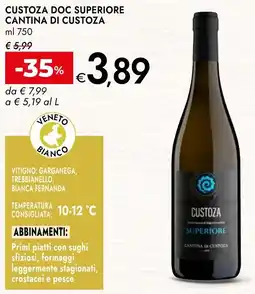 Bennet Custoza DOC Superiore offerta