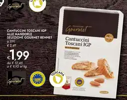 Bennet Cantuccini Toscani IGP alle mandorle Selezione Gourmet Bennet offerta