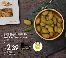 Bennet Olive Bella di Cerignola in Salamoia Selezione Gourmet Bennet offerta