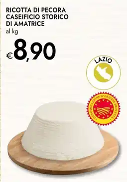 Bennet Ricotta di pecora Caseificio storico di Amatrice offerta