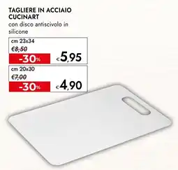 Bennet Tagliere in acciaio Cucinart offerta