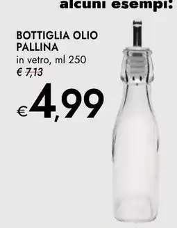Bennet Bottiglia olio pallina offerta