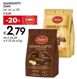 Bennet Gianduiotto Zaini offerta