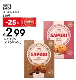 Bennet Pepite Sapori offerta