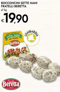 Bennet Bocconcini sette nani Fratelli Beretta offerta
