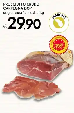 Bennet Prosciutto crudo Carpegna DOP offerta