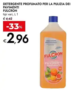 Bennet Detergente profumato per la pulizia dei pavimenti Fulcron offerta
