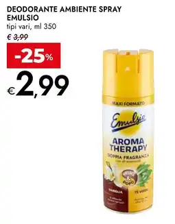 Bennet Emulsio deodorante ambiente spray offerta
