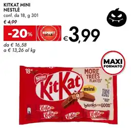 Bennet KitKat mini Nestlé offerta