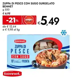 Bennet Zuppa di pesce con sugo Bennet offerta