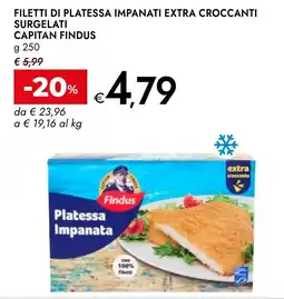 Bennet Platessa impanata Findus offerta