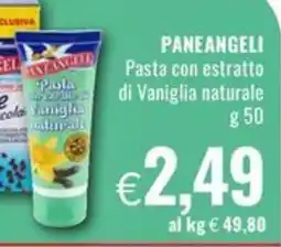 Famila Paneangeli Pasta con estratto di Vaniglia naturale offerta