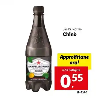 Lidl San Pellegrino Chinò 0,5l offerta