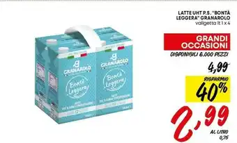 Panorama Latte offerta