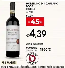 Bennet Sigillo Rosso Morellino di Scansano offerta