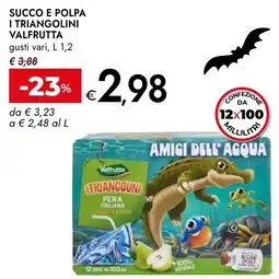 Bennet I triangolini Valfrutta offerta