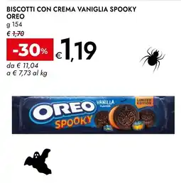 Bennet Biscotti con crema vaniglia spooky Oreo offerta