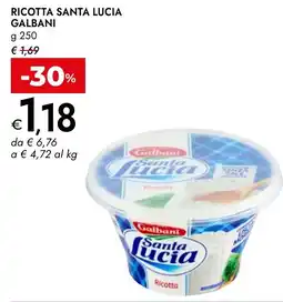 Bennet Ricotta Santa Lucia Galbani offerta