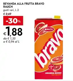 Bennet Beverage alla frutta Bravo Rauch offerta