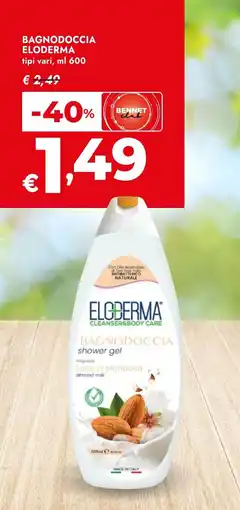Bennet Bagnodoccia Eloderma offerta