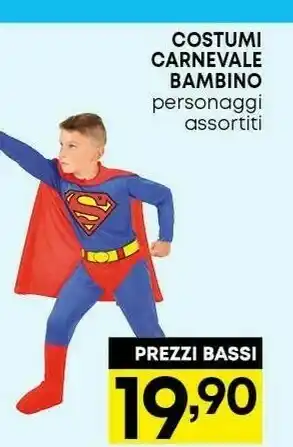 Costumi carnevale bambini
