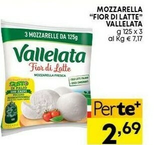 Panorama Mozzarella offerta