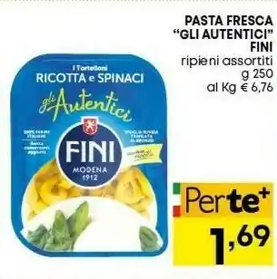 Panorama Pasta ripiena offerta