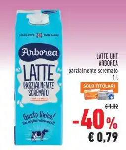 Conad LATTE UHT ARBOREA offerta
