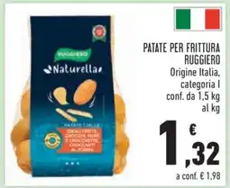 Conad PATATE PER FRITTURA RUGGIERO offerta
