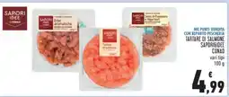 Conad Tartare di Salmone Sapori&Idee Conad offerta