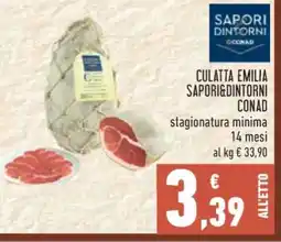 Conad Culatta Emilia Sapori&Dintorni Conad offerta