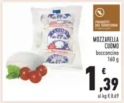 Conad MOZZARELLA CUOMO offerta