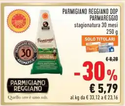 Conad Parmigiano Reggiano DOP Parmareggio offerta