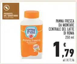 Conad Panna Fresca da Montare Centrale del Latte di Roma offerta